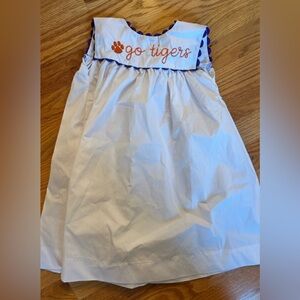 Kids Clemson game day dress